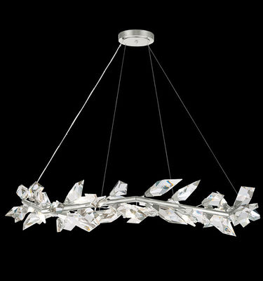 High Brightness Gold Water Drop Crystal Chandelier Ceiling Light Dimmable