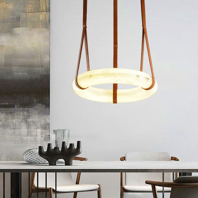 Pure Natural Marble Staircase Modern Pendant Lights Fixture 3000K To 6000K