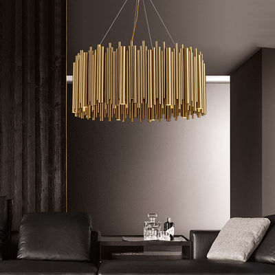 LEDG9 Kitchen Modern Stainless Steel Chandelier 100lm/W
