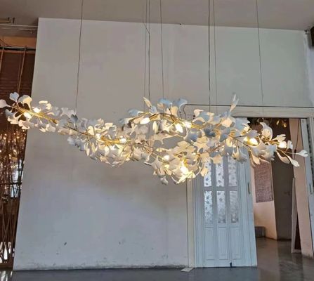 Big Huge Huge Customized Pendant Lamp 9500lm Prefabricated Villa Luxury Pendant Ceiling Lights