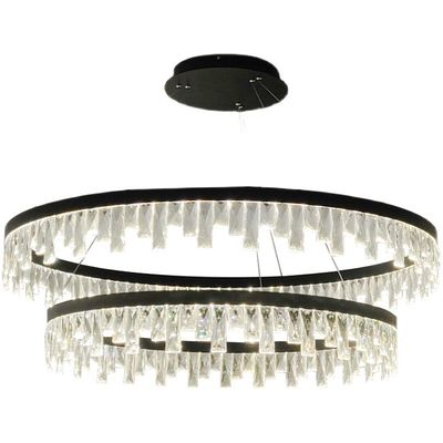 Round Ring Adjustable Multi Light Chandelier For Foyer Decoration