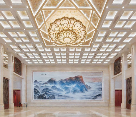 New Chinese Style High Ceilings Chandeliers High Quality LED Light Sources