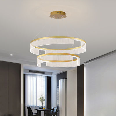 LED Light Source Hobby Lobby Chandelier Modern Style With High Transmittance Acrylic Lampshade
