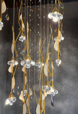 Long High Ceilings Chandeliers For Decoration Space