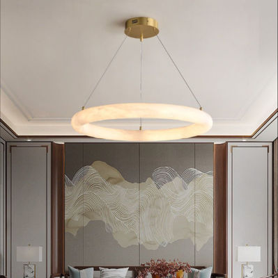 Best Price Denmark Modern Creative Minimalist Living Room Hotel Villa Decoration Round Marble Pendant Light Ceiling Lamp