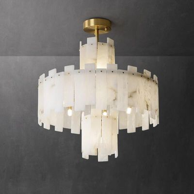 Modern Dining Room Modern Pendant Lighting Led Lights Venus Alabaster Linear Chandelier