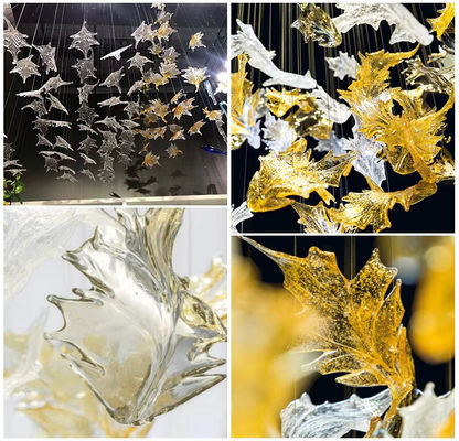 Professional Indoor Decoration Crystal Lamp String Modern Luxury Wedding Decoration Ceiling Light