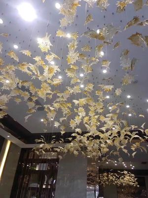 Professional Indoor Decoration Crystal Lamp String Modern Luxury Wedding Decoration Ceiling Light
