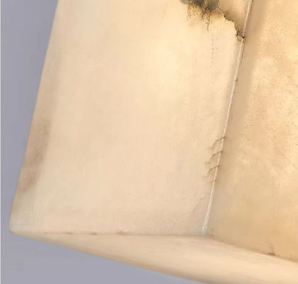 Square Alabaster Light Modern Led Room Light New Design Nordic Hotel Bedroom Bed Corridor Brass Marble Wall Light