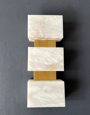 Modern Marble Lamp Luxury Study LED Modern Living Room Hallway Staircase Bedroom Headboard Marble Wall Lamp