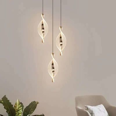 Lamp Sequence Bedroom Bedside Chandelier High End Light Luxury Chandelier Modern And Simple Nordic Living Room Background Wall Bar Small Chandelier Light Luxury Gold - Three Color Light