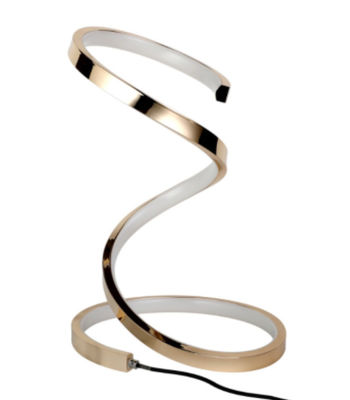 Newish Funny Unique "S" Snake Shaped Desk Lamp With Plastic Sprayed Iron Frame Desktop SMD Silicone