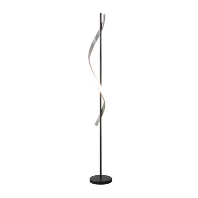 LED Minimalist Creative Wave Line Corner Lamp Fashion Spiral Floor Lamp For Home Hotel Office Living Room