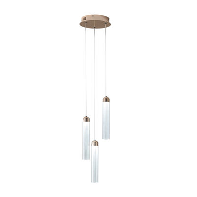 Three Acrylic Cylindrical Bedroom Bedside Chandelier Living Room TV Background Wall Lamp Minimalist Bedside Lamp