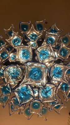 Glaze Art Ocean Theme Glass Starfish  Chandelier Creative Decorative Chandelier