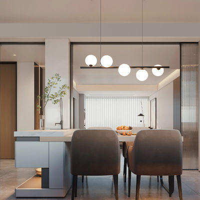 Home Decor Dining Room Modern Pendant Lights Glass Hanging Lamps Home Bedroom Art Design Glass Ball Nordic Pendant Light