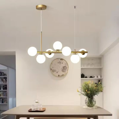 Home Decor Dining Room Modern Pendant Lights Glass Hanging Lamps Home Bedroom Art Design Glass Ball Nordic Pendant Light