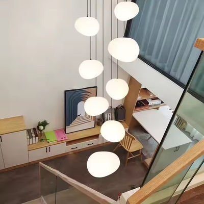Modern Loft Duplex Apartment Villa High Ceiling Chandelier for Home Bedroom Living Room Hotel PE Roto-molding