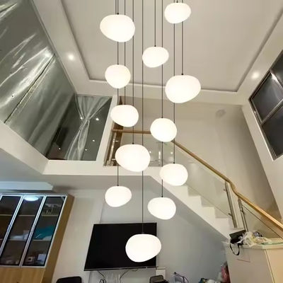 Modern Loft Duplex Apartment Villa High Ceiling Chandelier for Home Bedroom Living Room Hotel PE Roto-molding