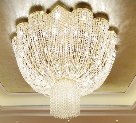 Modern Fashion Industrial Vintage Led Hanging Lighting Pendant Light Lamp Hotel Crystal Light New Stainless Steel Fringe Lobby Large Non-standard Project Villa Club Lighting
