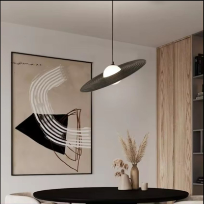 Modern Nordic Light Fixtures Pop Metal Lamp Home Decoration Fancy Pendant Lamp Simplicity Restaurant Flying Saucer Chandelier