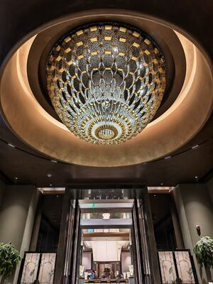 Customizable Hotel Lobby Crystal Chandelier Ballroom Sales Department Creative Non-Standard Project Lighting Pendant Lights