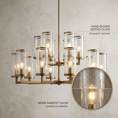 Villa Staircase Chandelier Custom Made Crystal Pendant Lights Modern European Ceiling Lamp For Luxury Residential Home