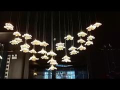 Introduce Modern Staircase Project Customized Pendant Lamp Fixtures AC85V To 265V 6000K For You