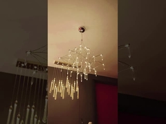 Light Cube Modern Crystal Chandelier