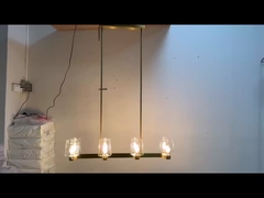 Gold island chandelier