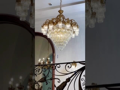 large foyer chandelier