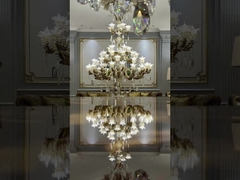 long chandelier for foyer
