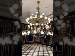 large chandeliers