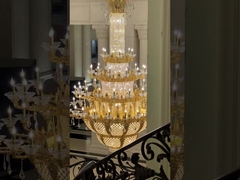 large entry foyer chandeliers