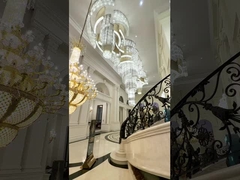 Customized Pendant Lamp Hotel Lobby Chandelier CCC ISO9001