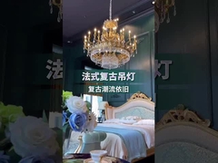 European Courts High End Luxury Crystal Candle Chandelier Dazzling Lighting