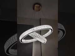 Clear Contemporary Custom Pendant Lights LED Light Source