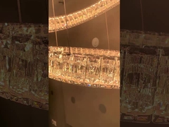 5-30m2 Modern Led Crystal Chandelier Ceiling Light Dimmable