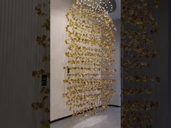 Hotel Lobby Crystal Lamp Sales Department Sand Table Chandelier