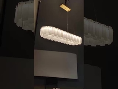 Modern Dining Room Modern Pendant Lighting Led Lights Venus Alabaster Linear Chandelier