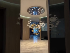 Modern Light Luxury Staircase Long Pendant Lamp 5KG Weight AC 110-240V Input Voltage Duplex Loft Des