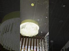 Luxury Hotel Lobby Decorative Gold Big Size Customized Modern Led Ceiling Chandelier
