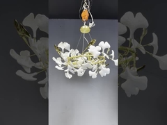 Contemporary Round Crystal Ball Chandelier For Villa Mall Hotel Loft Kitchen Living Room