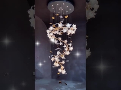 Creative Art Luxury Custom Led Chandelier For Hotel