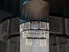 Soft Brightness Colorful Glass Disc Pendant Lights E14 AC 110 - 250V