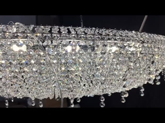 Ceiling LED Modern Crystal Luxury Chandelier Home Pendant Light