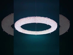 Minimalist Modern Decorative Lamps 80lm Alabaster Stone Chandelier
