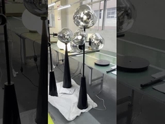 Custom Made Green Glass Tubes Newly Fashionable Art Decor Blown Ceiling Hanging Lights for Restauran