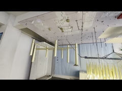 Hotel Hollow Glass Chandelier Pipe Villa Market Club Loft Stairs Lamps Light Projects Light Custom V