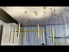New Design Restaurant Tea Room Ceiling Lamp Modern Simple Style Acrylic Glass Ball Chandelier